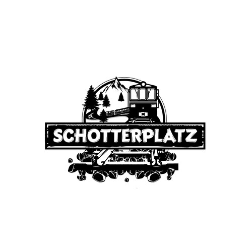 Emotive logo for a miniature railway. 