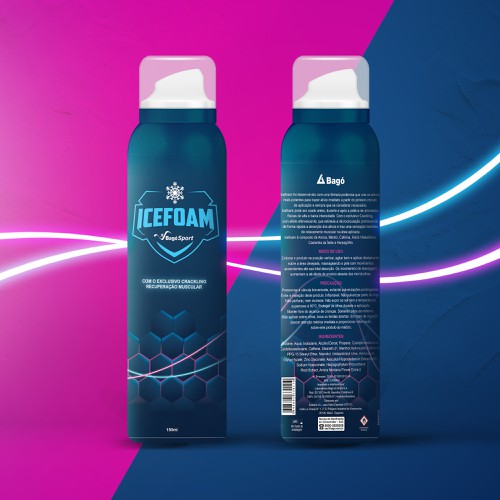 Label packaging design for BagoSport