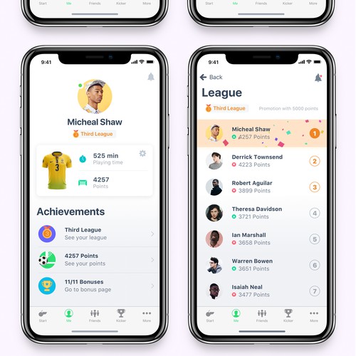 LearnMatch: Gamified EdTech Mobile App UI/UX Design