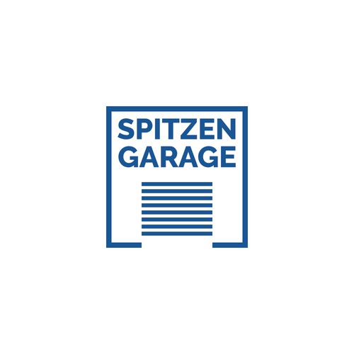 Modern logo for Spitzen Garage