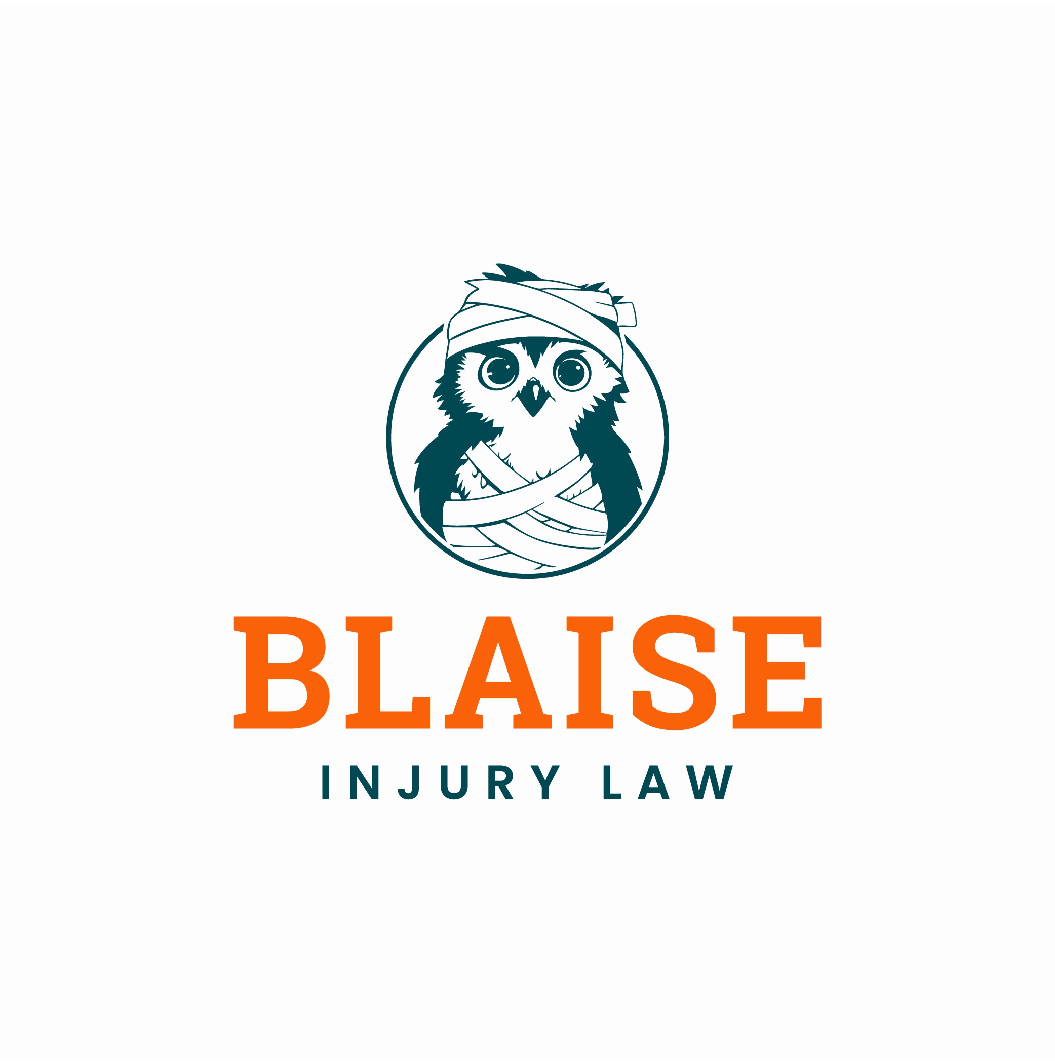 Design a law firm logo for an everyman injury lawyer
