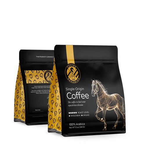 Design for the Equine Dreaming Coffee