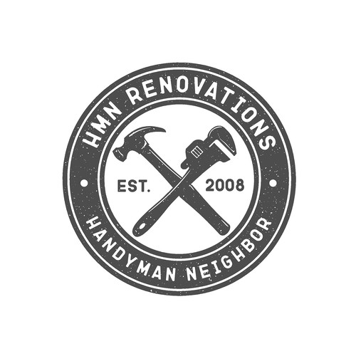 Logo concept for HMN RENOVATIONS