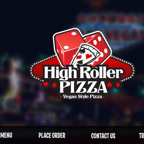 Web Design for High Roller Pizza