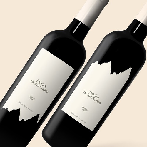 Piedra de los Andres / Red Wine Label