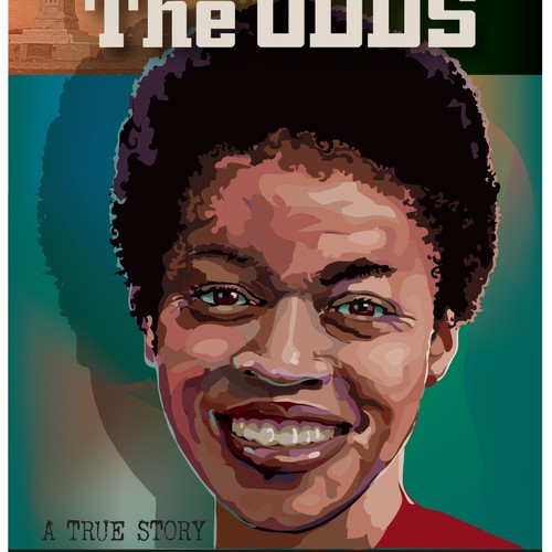 Book cover illustration (portrait) and design