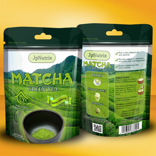 Matcha Japanese green tea