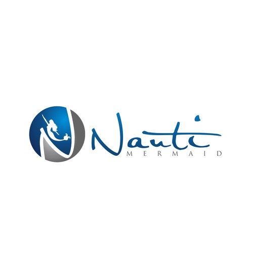 Logo design for Nauti Mermaid Charters