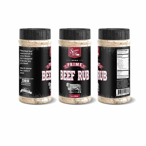 Rustic Label Beef Rub