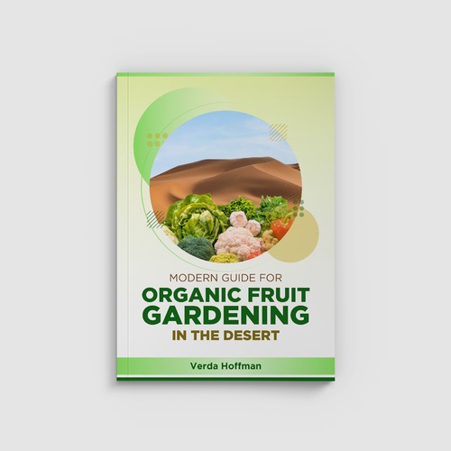 Cover book organic garden modern 