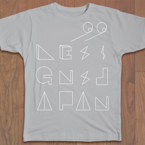 99 Designs Japan Tee Shirt Project