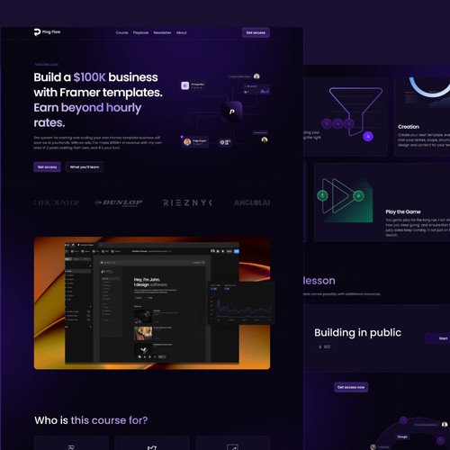 Website Design For Template Business