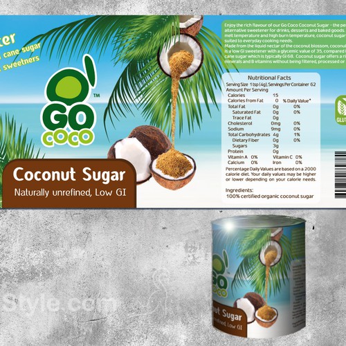 Coconut milk box