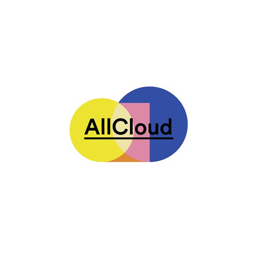 A different and clear logo for Cloud solution company