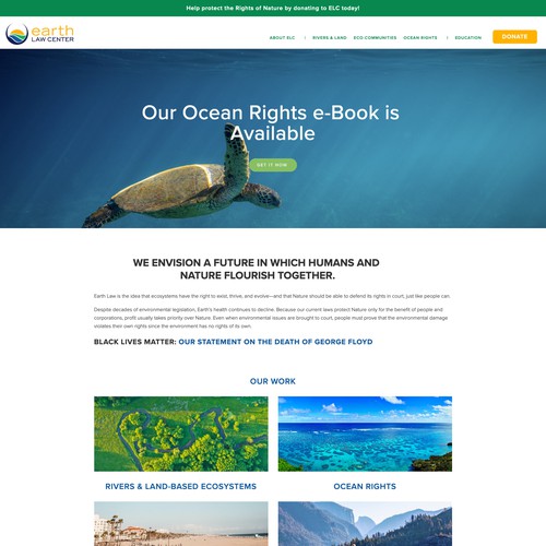 Law Center Website Design
