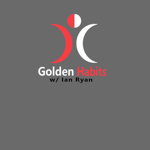 Create a vintage logo for a new podcast " Golden Egg Habits"