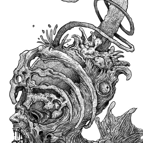 T-shirt Design (Broodmother and Spawn)