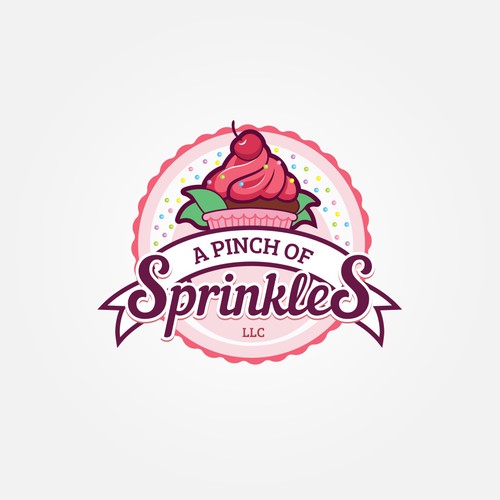Logo for custom cakes.