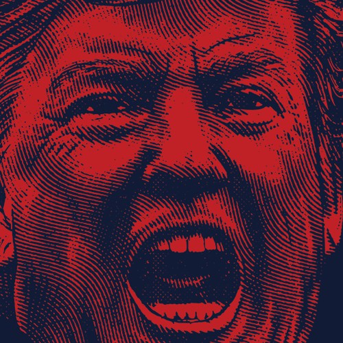 Trump Portrait Illustration