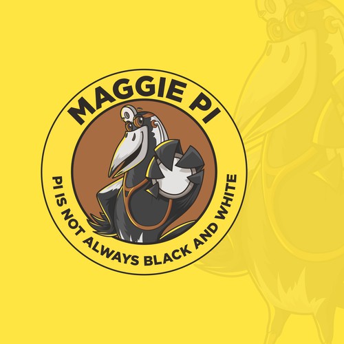 Magpie Mascot