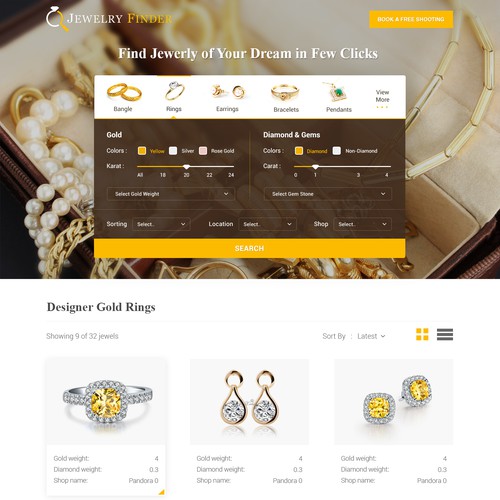 jewelery website