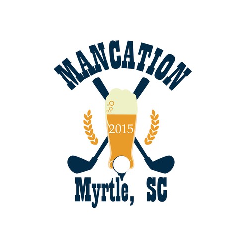 Mancation Logo Design