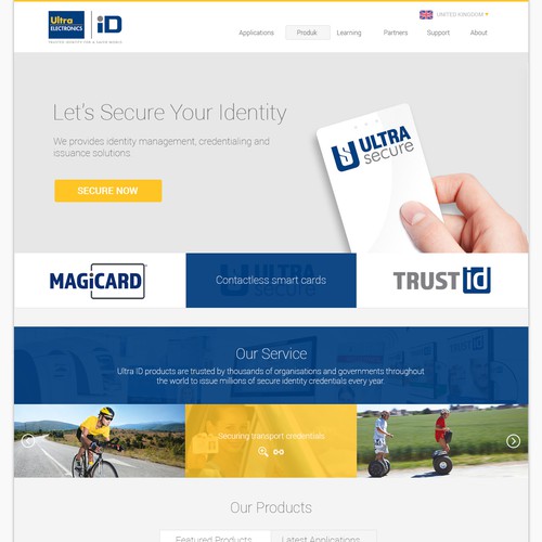 Car Landing page
