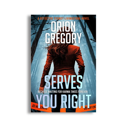 Bold typo crime book