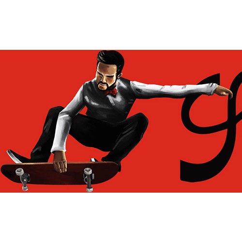 Mr. Smoking character design