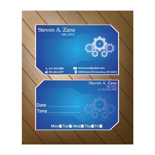 Business Cards for a doctor...that's not boring