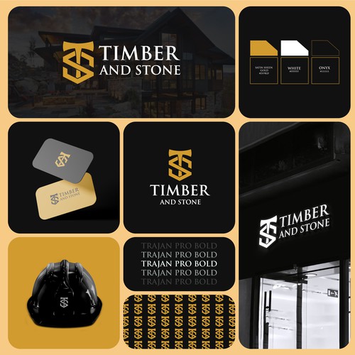 Timber and Stone Logo Design