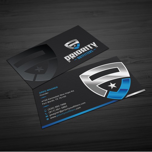 Bold and Modern business card