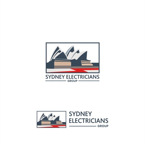 Landmark Logo Concept for Sydney Electricians Group