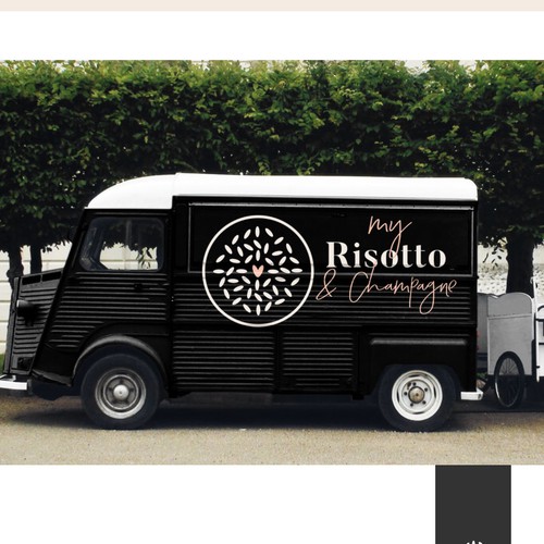 Foodtruck Logo für MyRisotto 