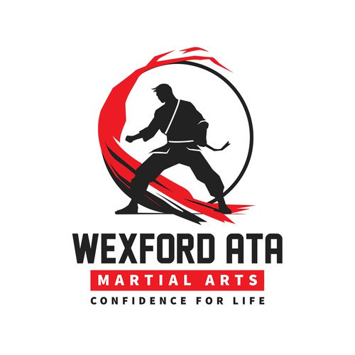 Martial Arts Academy Logo Design