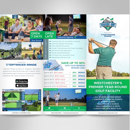 Game On Golf Brochures