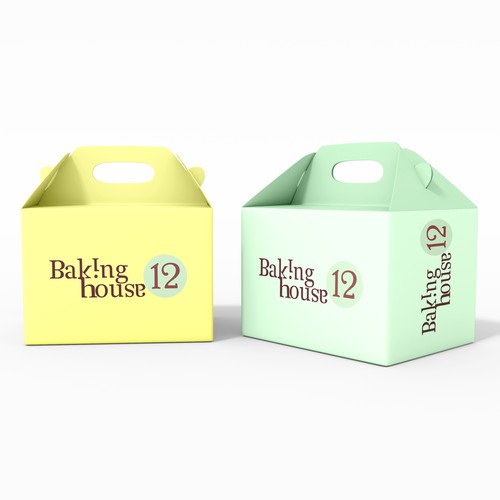 banking house logo cake 