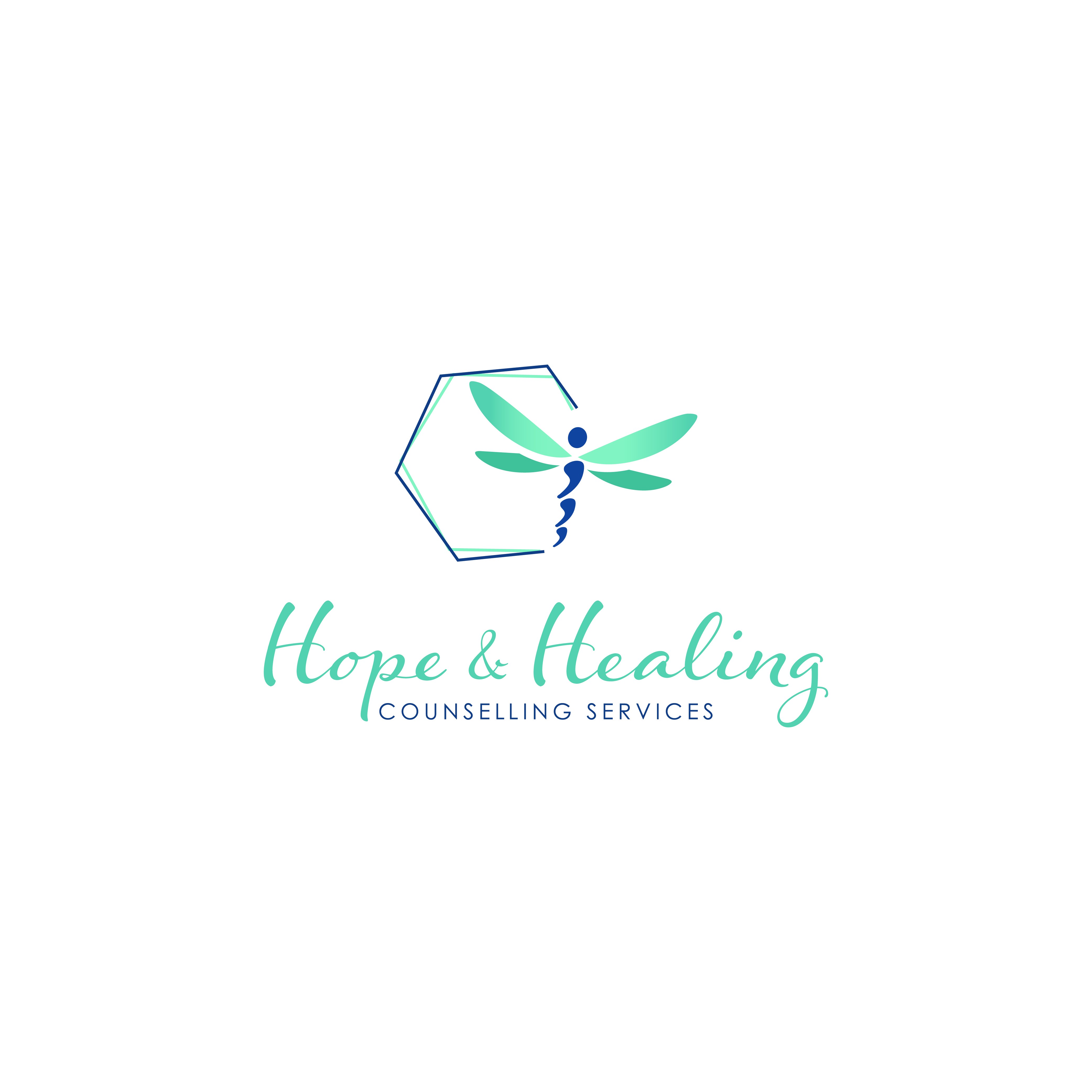 Design a elegant, fun logo for a Hope and Healing Counselling Services