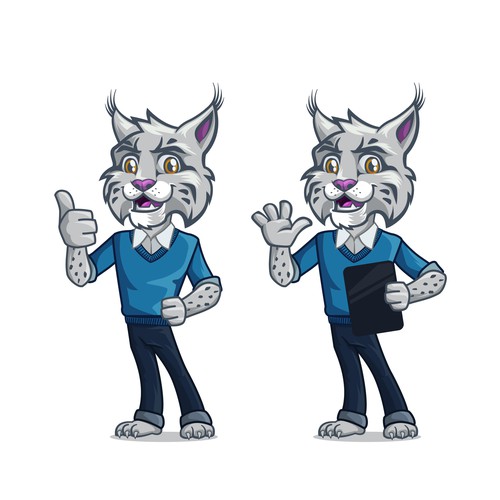 Mascot Lynx Logo