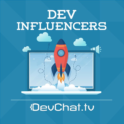 "Dev Influencers" podcast artwork