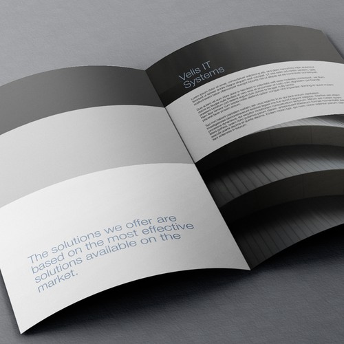 Help Velis IT Systems with a new corporate brochure design