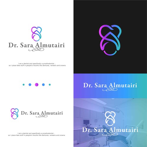 logo concept for Dr. Sara Almutairi