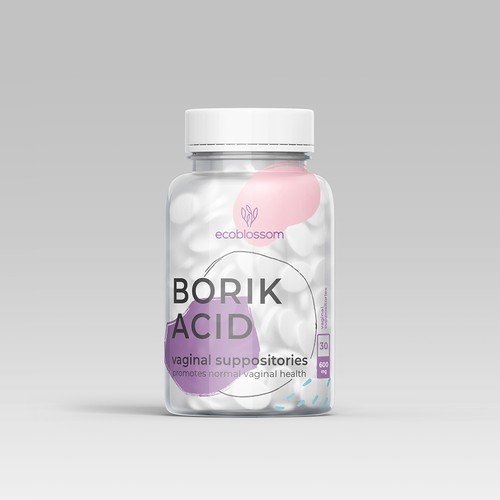 Modern package design for Female wellness brand