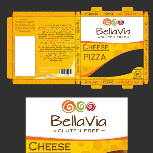 Bright, Beautiful, Bold! Help Design Pizza, Tortilla, Pasta Packages!