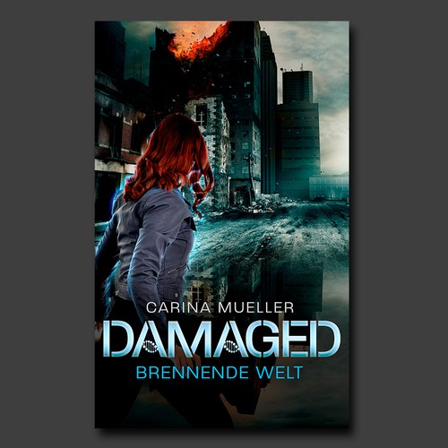 Book cover for a novel