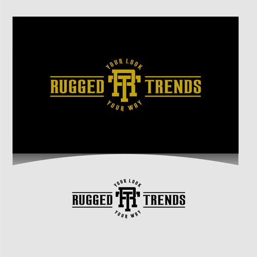 Create a Stylish and creative design for Rugged Trends Clothing