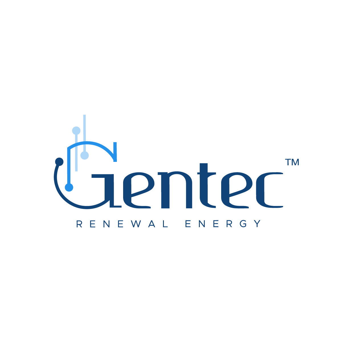Gentec logo, health and beauty products, renewal energy distributor and professional services