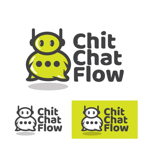 Chit Chat Flow Logo Concept