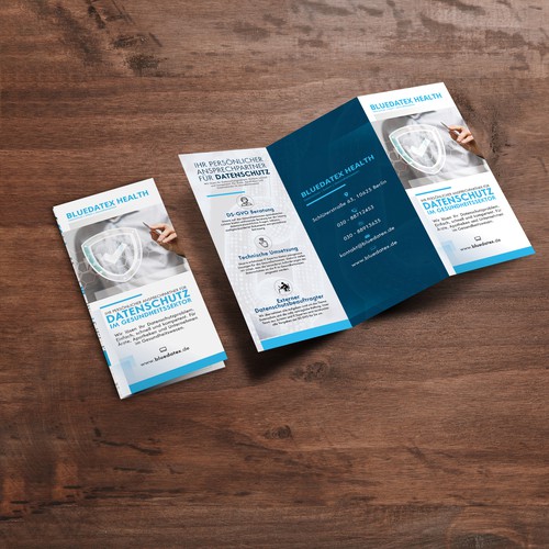 blueDatex Health GmbH (Brochure Design)