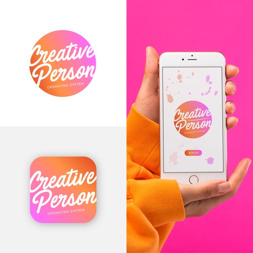 Colorful App Logo for Creatives